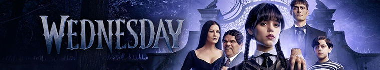 Баннер сериала Уэнсдей